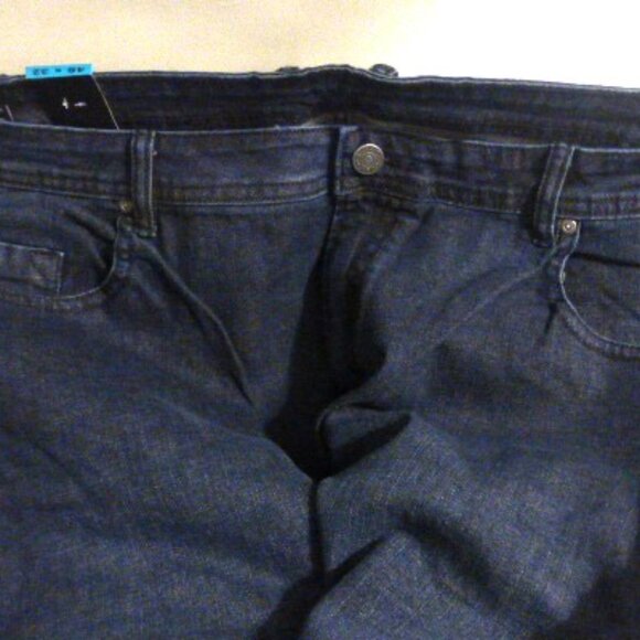 2x Men's BUFFALO JEANS 48 x 32 Slim Straight Stretch Jeans Men's Blue Jeans - Picture 9 of 12